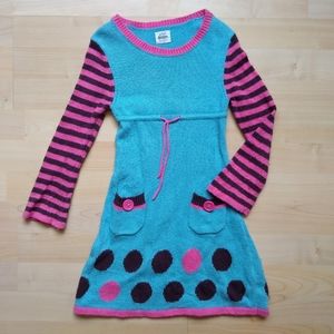 Mini Boden Girls Long Sleeve Dress Sz 5-6